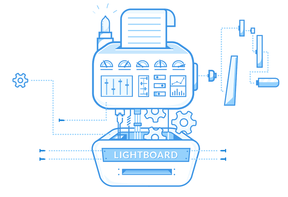 lightboard studio robot - final
